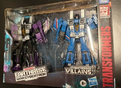Transformers Earthrise WFC-E29 Skywarp Thundercracker Cybertronian Villains