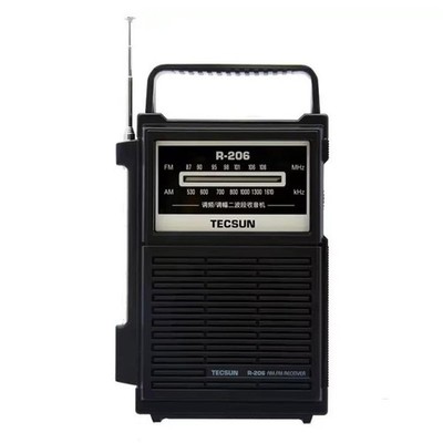 TECSUN R-206 FM MW 2-Band Tragbares Radio