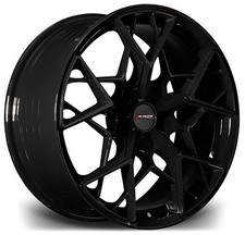 Alloy Wheels 18" Velocity VC4 Black Gloss For Seat Leon Cupra [Mk3] 14-20