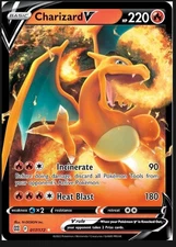 Charizard V 017/172 - Brilliant Stars Holo - NM