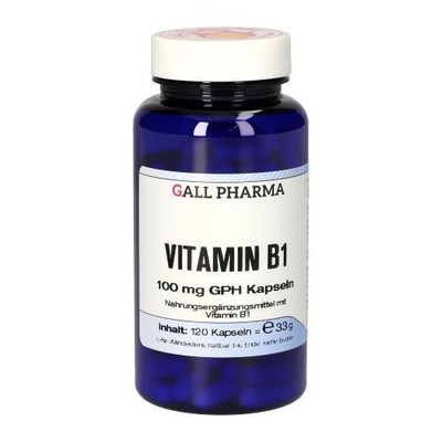 VITAMIN B1 100 mg GPH Kapseln 120 ST