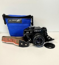 Zenit 122 35mm Spiegelreflexkamera OBJEKTIV M52x0,75 MC HELIOS-44M-7 UdSSR '90s