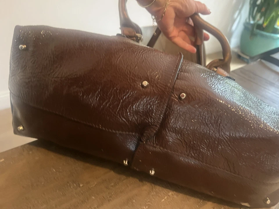 Bolso de hombro Chloe charol paddington Foto 3 de 4