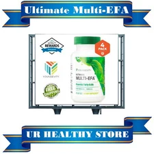 Youngevity Ultimate Multi-EFA 90 Soft Gels (4 PACK) | Plant Derived EFAs