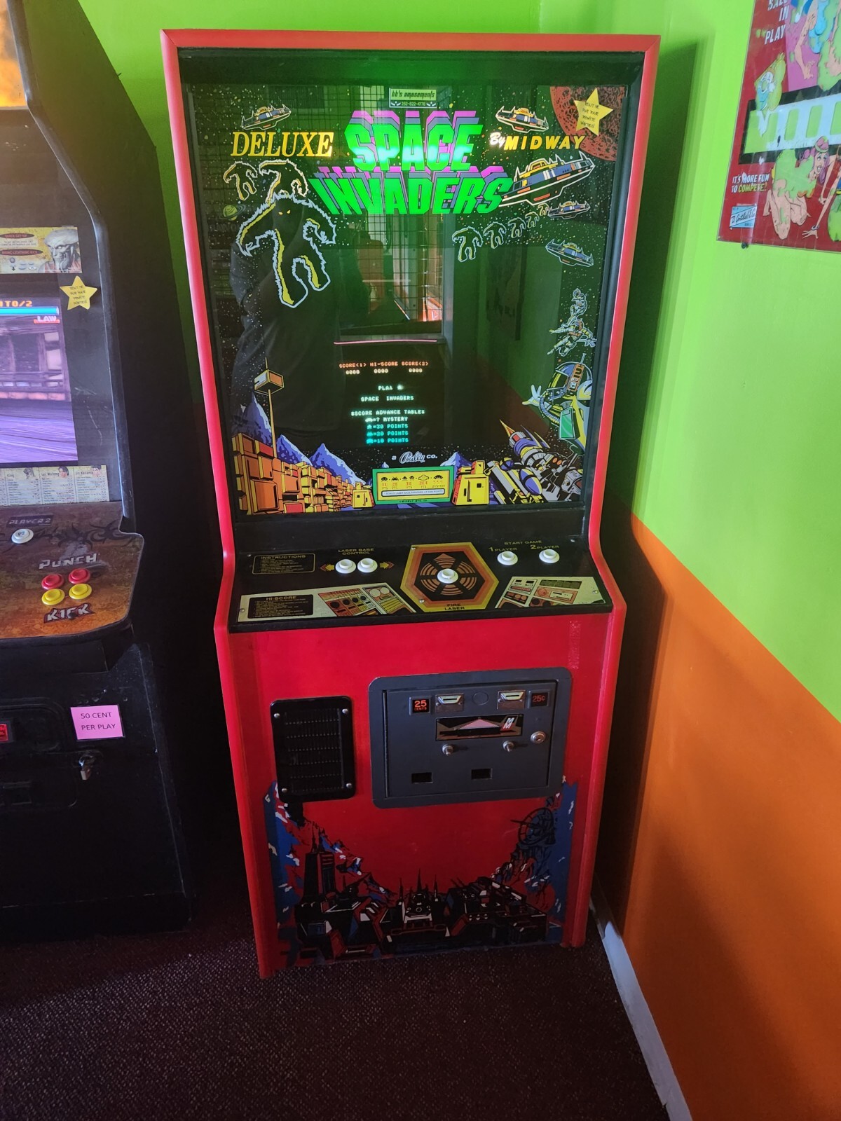 Space Invaders Deluxe Arcade Game eBay