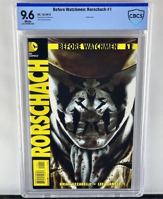 DC Comics Before Watchmen Rorschach #1 CBCS 9.6 Bermejo Variant Infinity Cover