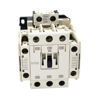 S-T25 AC contactor 220V-240V coil 3P Replace Mitsubishi contactor S-T25 NEW 