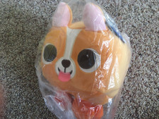 Brand New Sealed w/ DLC Code Roblox Big Games Pet Simulator X Corgi Dog Plush