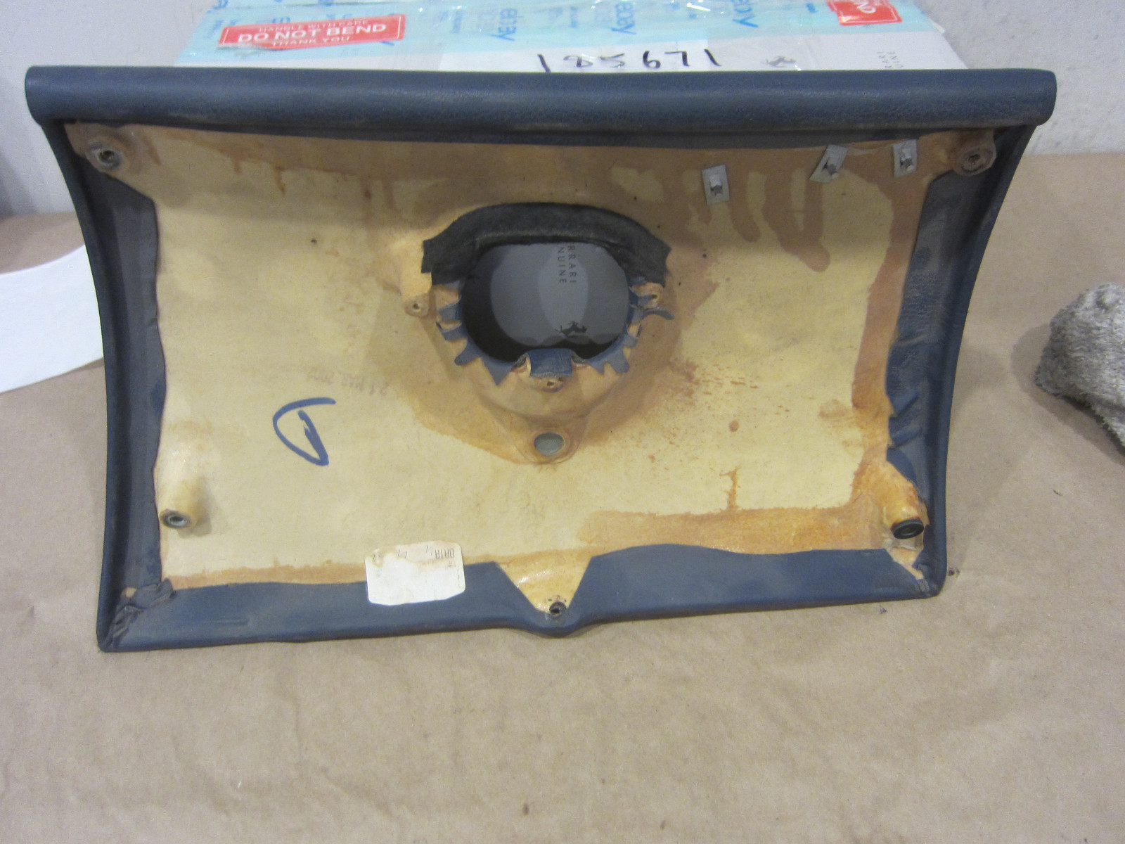 Maserati 4200 Spyder - Glove Box Door - Blue - P/N 66915900