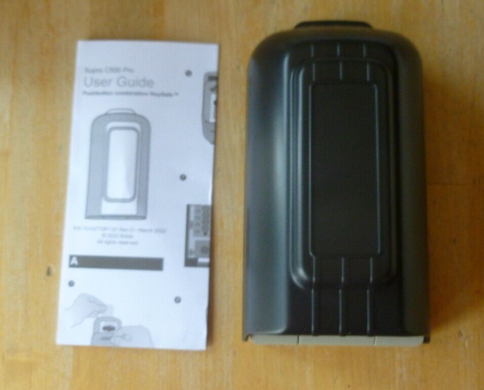 supra C500 pro push button combination key lock box new