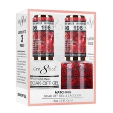 Cre8tion Soak Off Gel Polish & Matching Nail Lacquer - #196 Money Maker