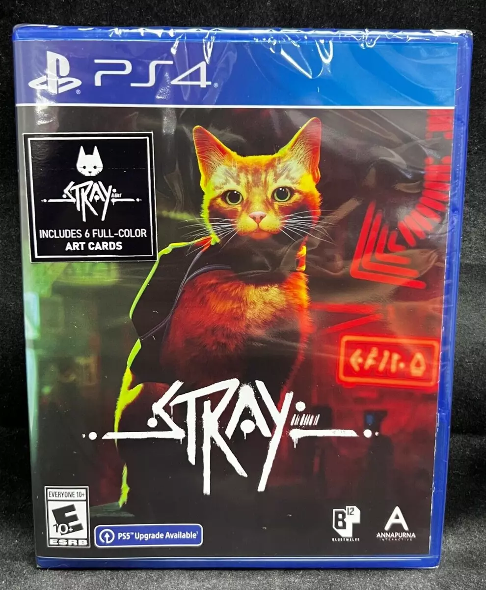 Stray (Includes 6 Full-Color Art Cards) (PS4 / PS5 Ver.Upgrade) BRAND NEW  811949035585 | eBay