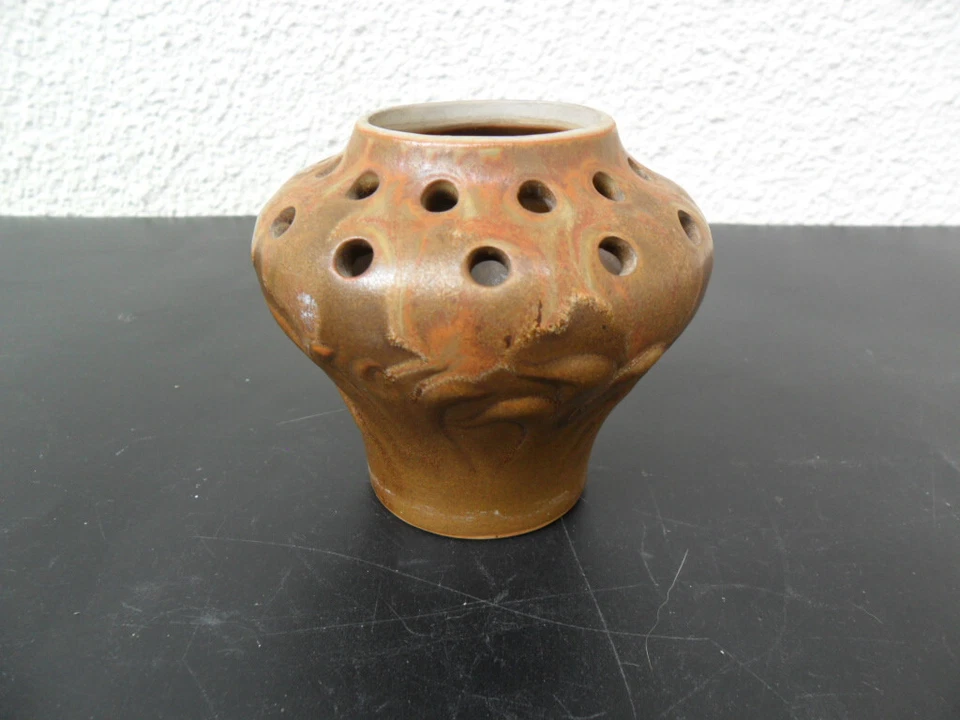 VASE BOUQUETIERE PIQUE FLEURS DENBAC ? ART NOUVEAU N° 448 - Photo 4/4