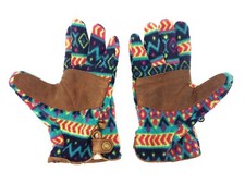 Vintage Hotfingers Gloves Small WPL Retro Pigskin Leather 100 Polyester Lined