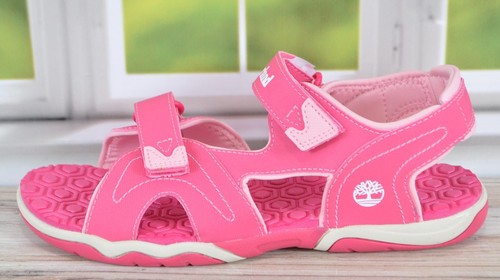 NEW Timberland Kids ADVENTURE SEEKER 2 Strap Sports River Sandals Size 6 PINK - 第 5/9 張圖片