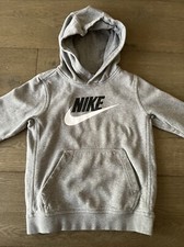 Boy  s Nike Gray Hoodie Pullover Size S