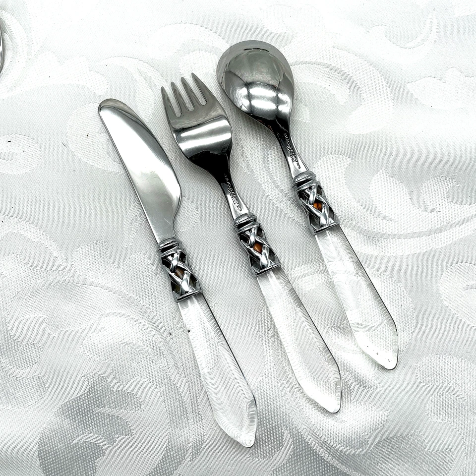 JUEGO DE 3 UTENSILIOS PARA NIÑOS BUGATTI ALADDIN BAMBINO Foto 3 de 4