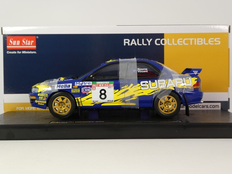 ミニカー Sun Star Rally Collectibles Subaru 1:18 Sun Star Models 1:18 Subaru Impreza WRC06 #43 Gymkhana 2008