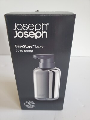 Joseph Joseph     EasyStore  Luxe Stainless-steel Soap Pump - 70582 - Image 6 Ea