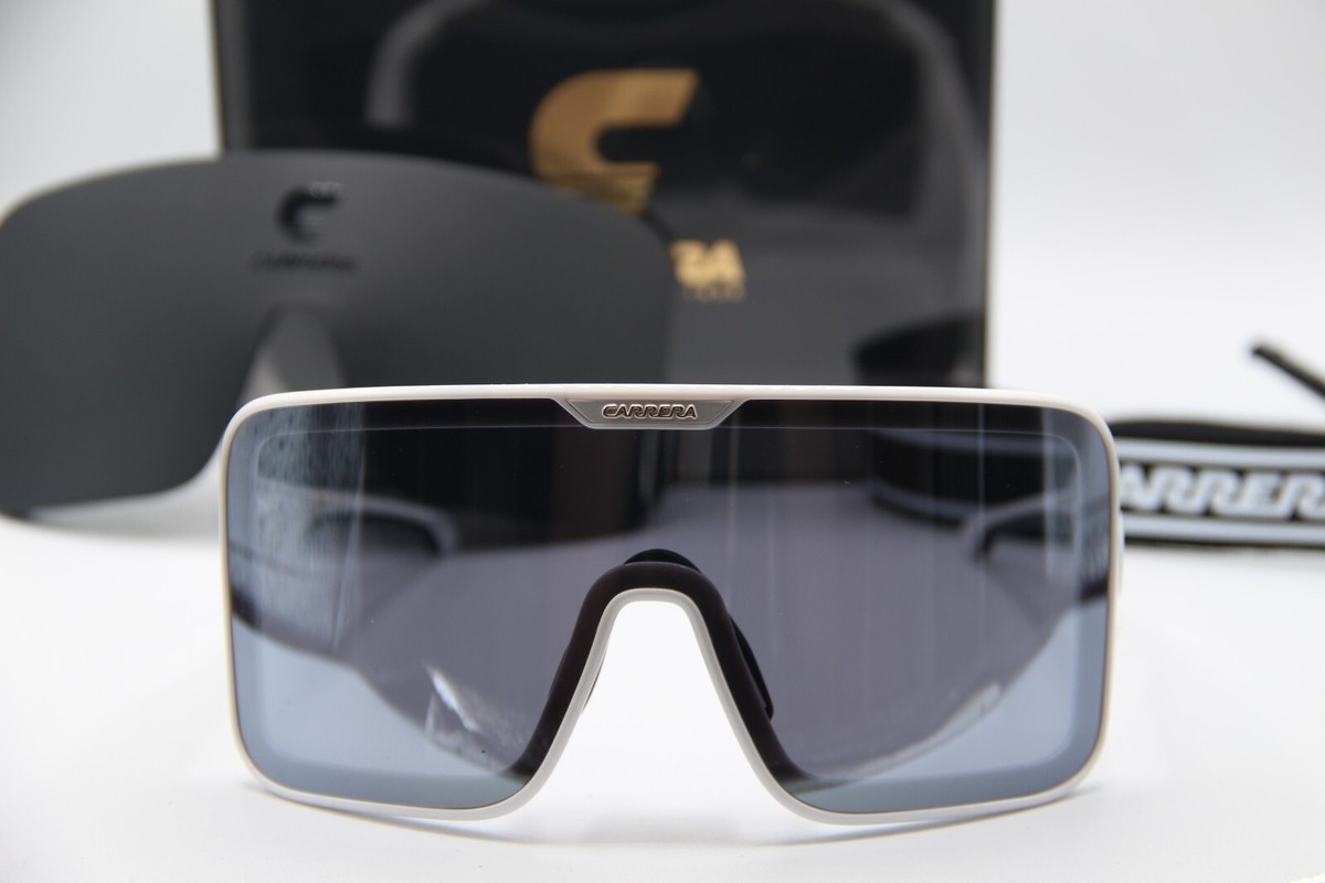 Carrera FLAGLAB 15 0003 9O Sunglasses Black Shield Frame, Grey Lenses Carrera Sunglasses FLAGLAB-15 VK6T4 main image 3
