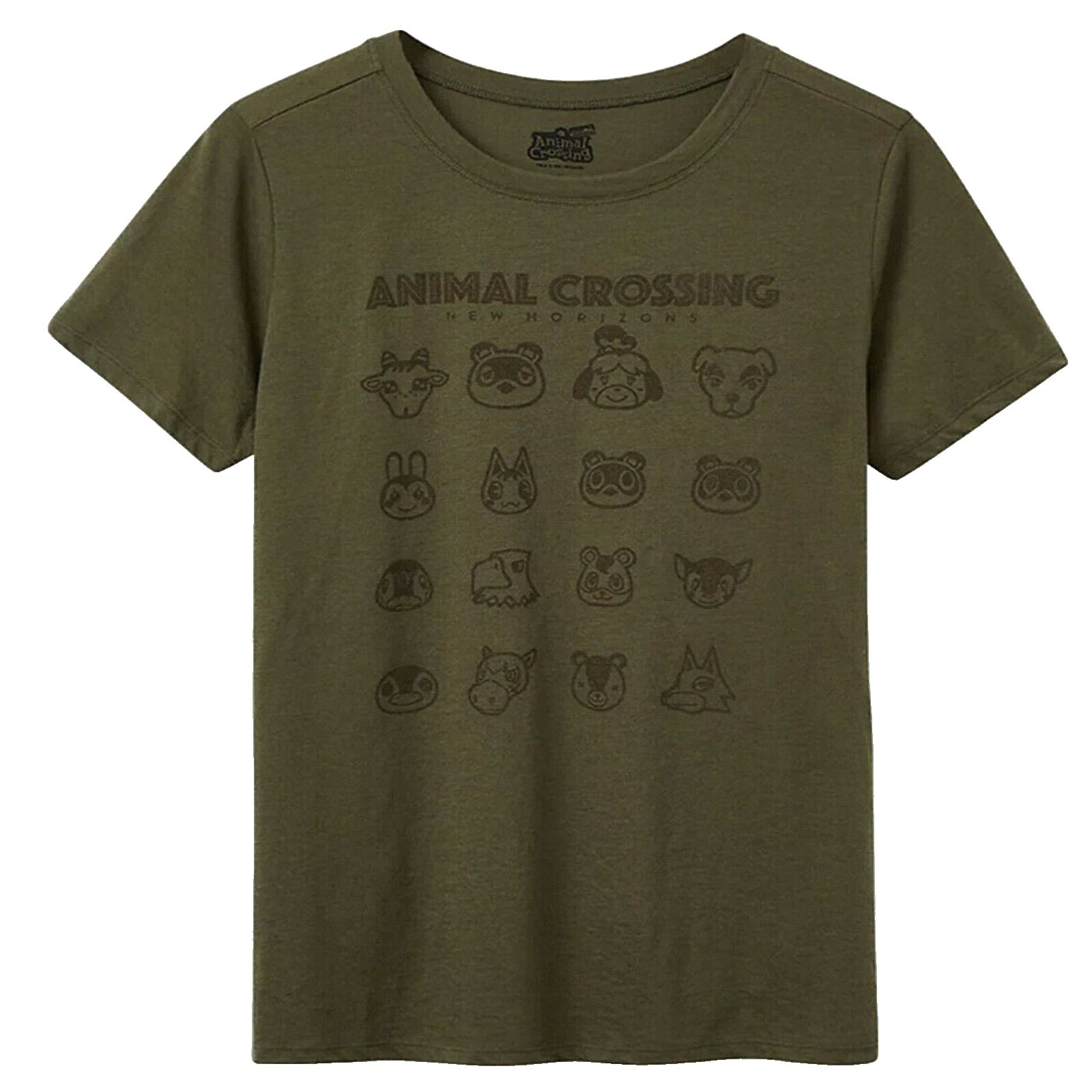 Roupas femininas de Algodão Animal