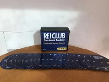REICLUB FORECLOSURE ACADEMY 3-DAY BOOTCAMP COURSE ON HUGE 22 AUDIO CD'S! RARE!!