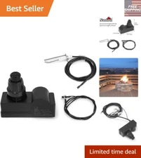 Upgrade Your Fire Pit with 2-Outlet Button Ignition Kit - AAA Battery Compatible