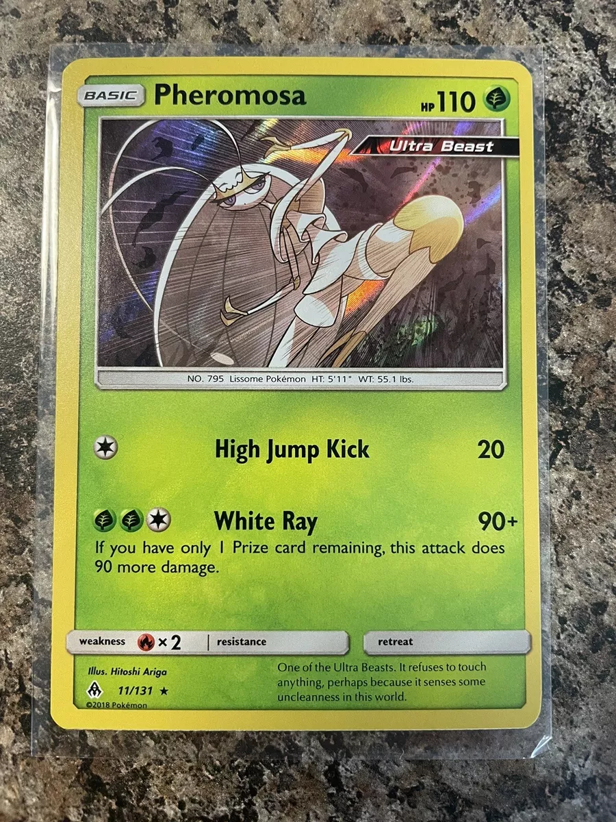 Pheromosa 11/131 Reverse Holo Rare Pokemon SM06 Forbidden light Ultra Beast