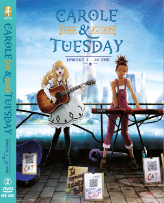 DVD ANIME Carole & Tuesday Complete Series Vol.1-24 End English