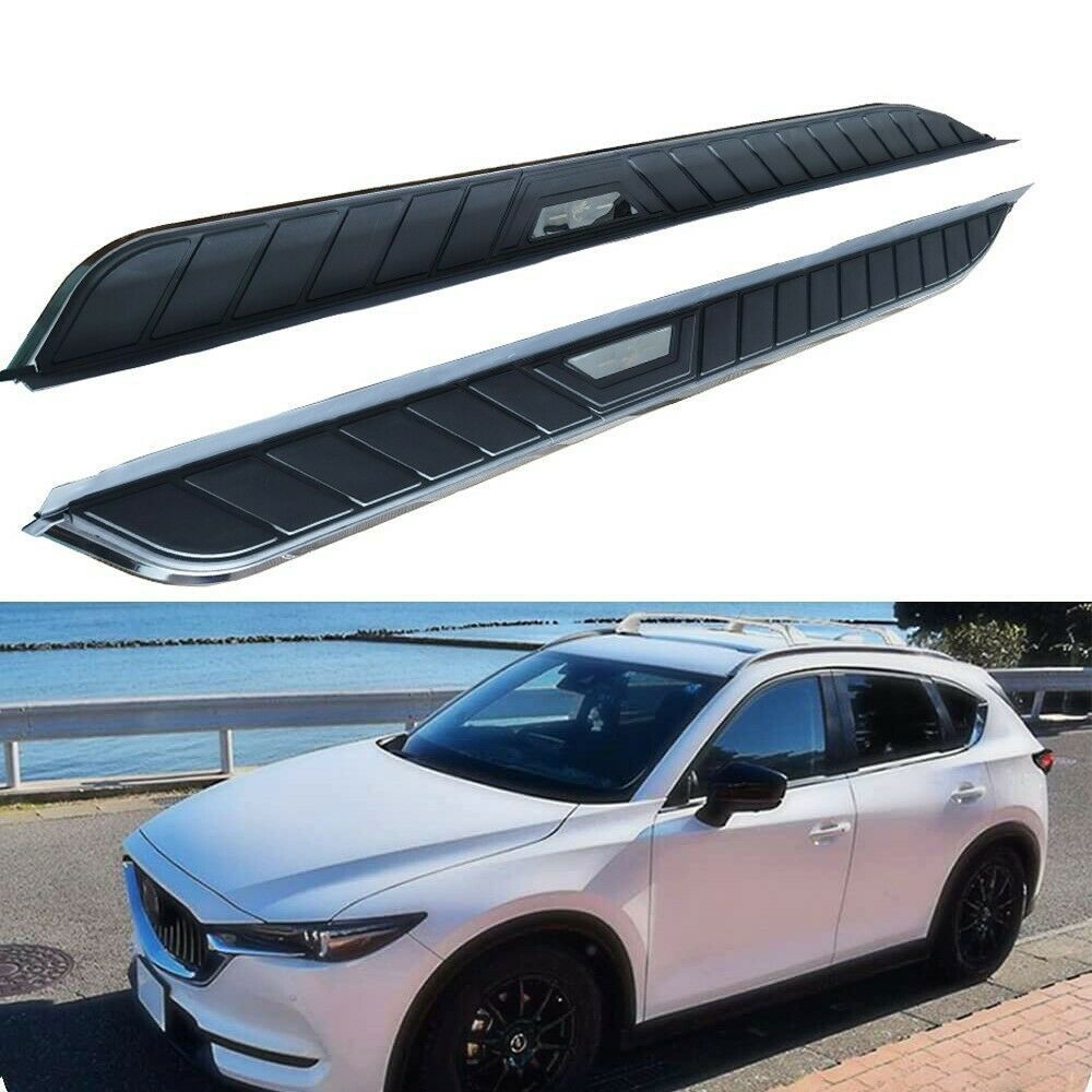 2Pcs Fits for Mazda CX5 CX-5 2017-2025 Side Step Pedal Nerf Bar