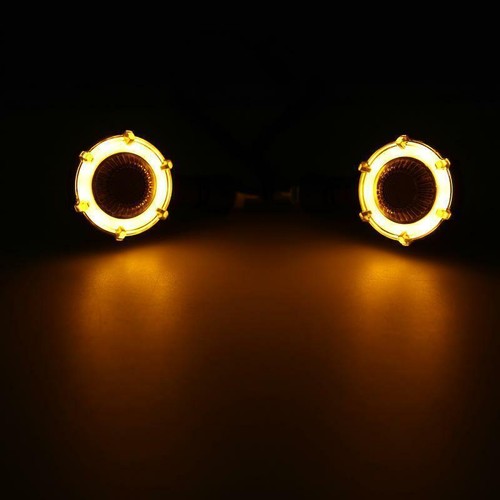 4x Motorcycle LED Bullet Turn Signal Light For Harley Bobber Chopper Cafe Racer - Picture 8 of 12