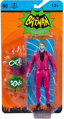 Joker Action Figure Retro Batman 66 Classic TV Series McFarlane