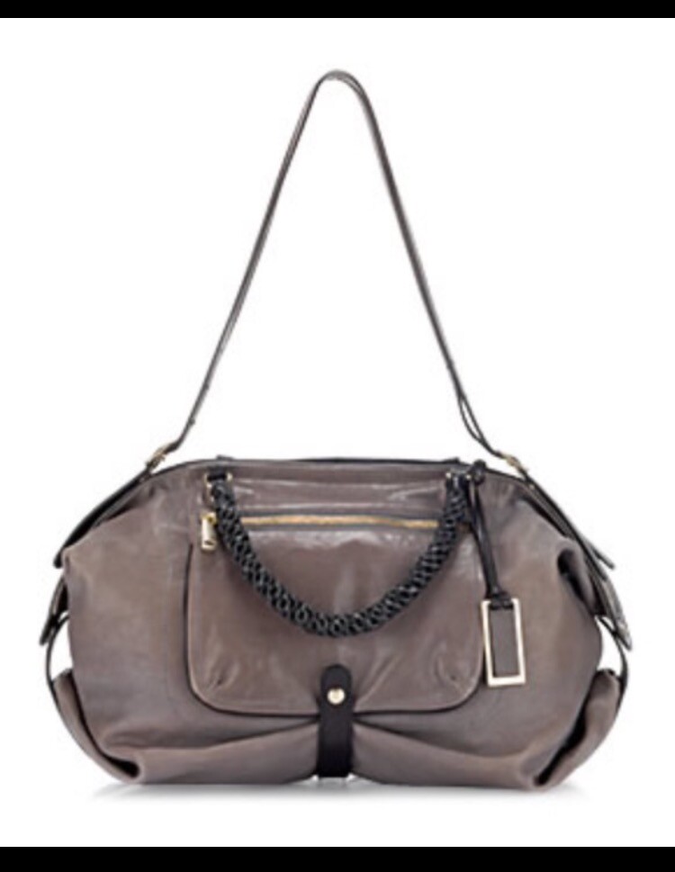 ◆JOY GRYSON◆ Cassis tote bag LW3SE8020_GR Joy Gryson Olivia Espresso/Brown/Black Textured Handbag