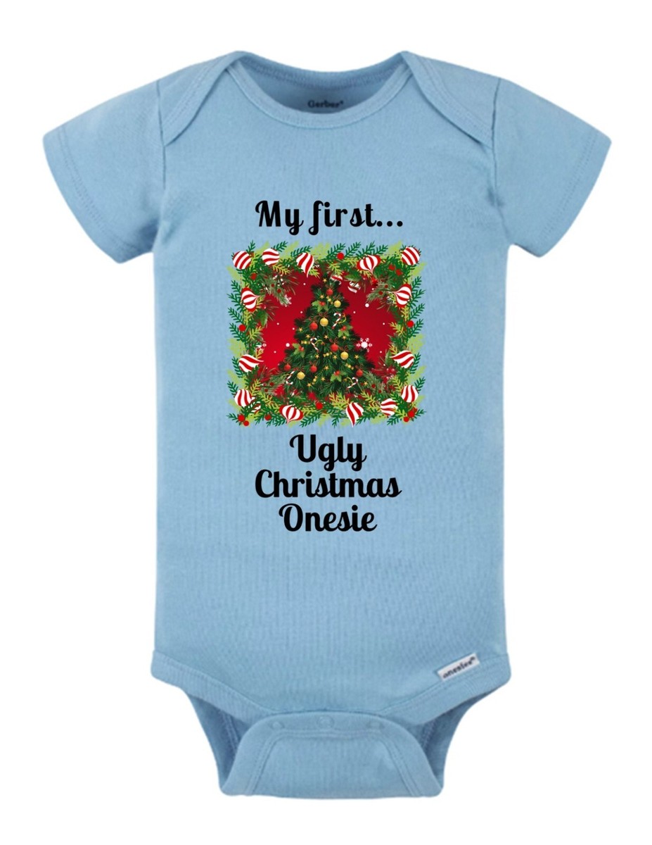 My First Ugly Christmas Onesie