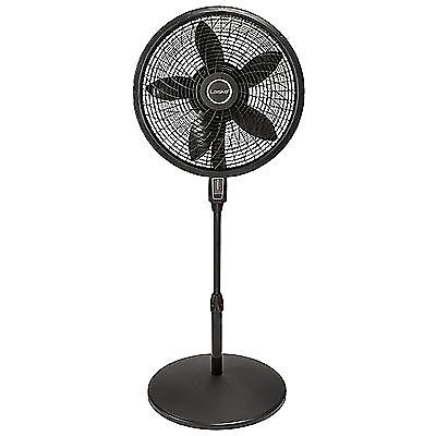 Lasko 18 4-Speed Pedestal Fan with Remote Control-Black for sale online |  eBay