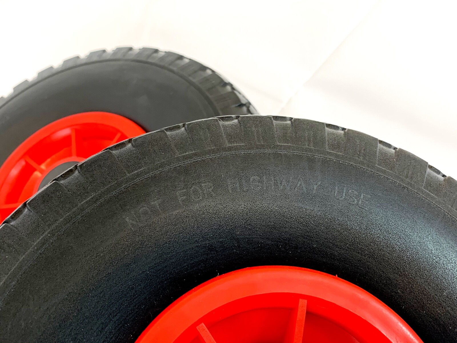 2 x New Go Kart Trolley / Jockey Wheel Pneumatic 260mm (10Inch) Fishing