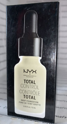 NYX Total Control Pro Drop Skin-Buildable Vegan Foundation TCDF10 * BUFF * BNIB