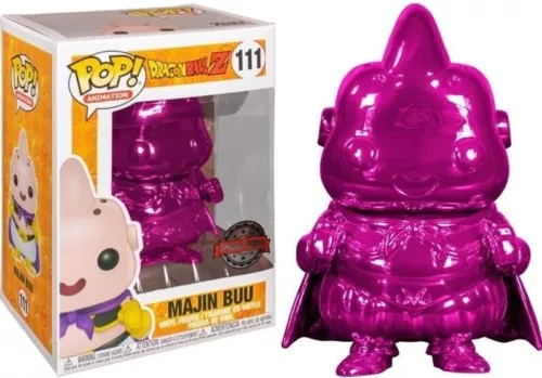 Funko Pop Animación Dragon Ball Z Majin Buu Metálico Nuevo En Caja