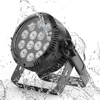 280W Waterproof IP65 14LED Par Light DMX RGBW 4 IN 1 Stage Lighting Wash Lights