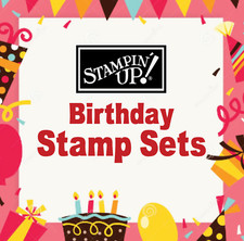 Stampin' Up Happy Birthday Celebration Stamp Sets