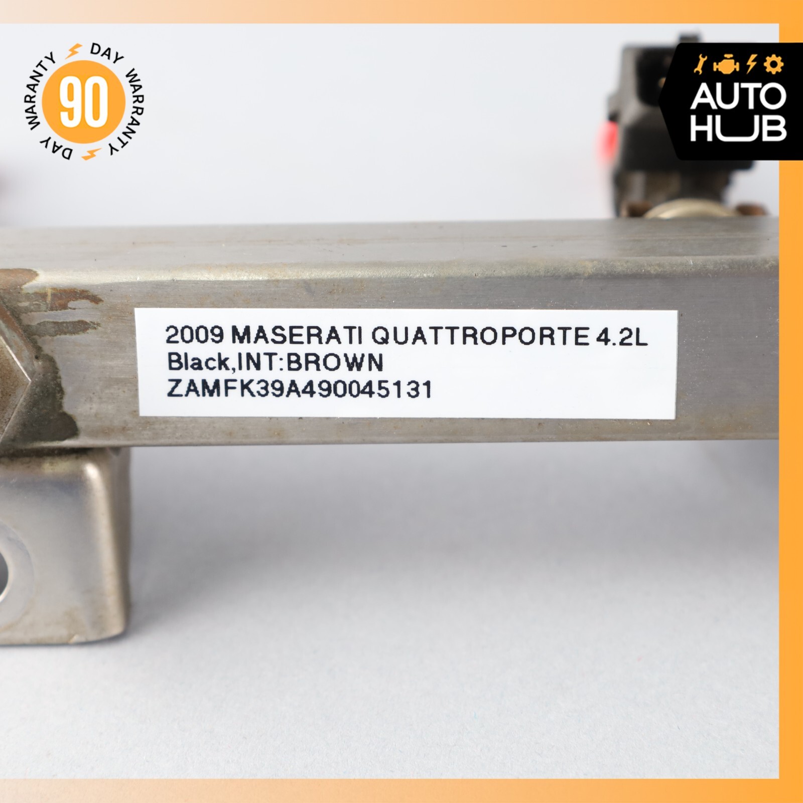 Maserati Quattroporte M139 Fuel Injection Rail Line w/ Injectors Right Side 71k