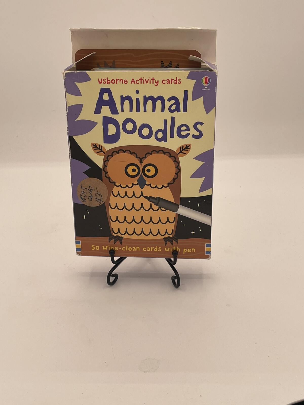 ANIMAL DOODLES (USBORNE ACTIVITY CARDS) By Fiona Watt Dry Erase Drawing 9780794527952 eBay
