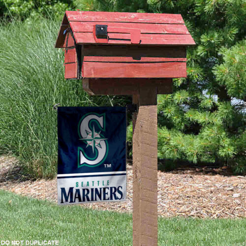 Seattle Mariners Garden Flag and Yard Banner - Picture 2 of 4
