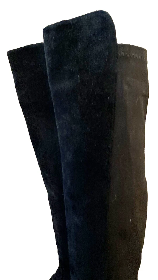 Botas negras de gamuza por encima de la rodilla Stuart Weitzman 5050 talla 6,5 EU 37 Foto 2 de 4