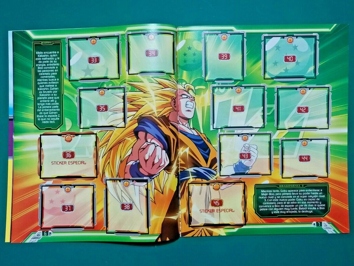 DRAGON BALL Z 5 Album + Full Set 208/208 PERU 2008 Navarrete Majin Buu Saga