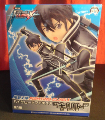 Fighting Climax Sword Art Online Anime Figurine Model Kazuto Kirito PVC Doll Toy