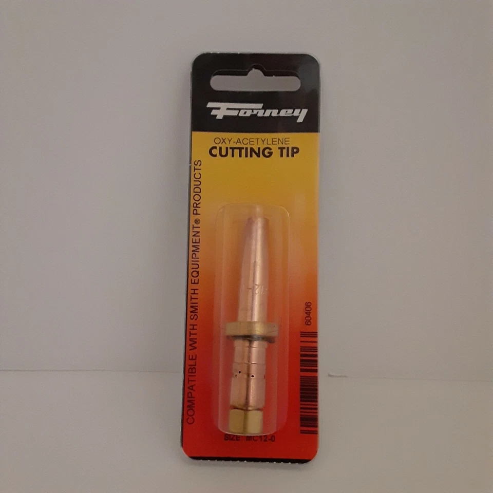 Forney Welding Cutting Tip 60406 Smith Compatible Oxygen Acetylene Size MC12-0 - Image 2 of 4