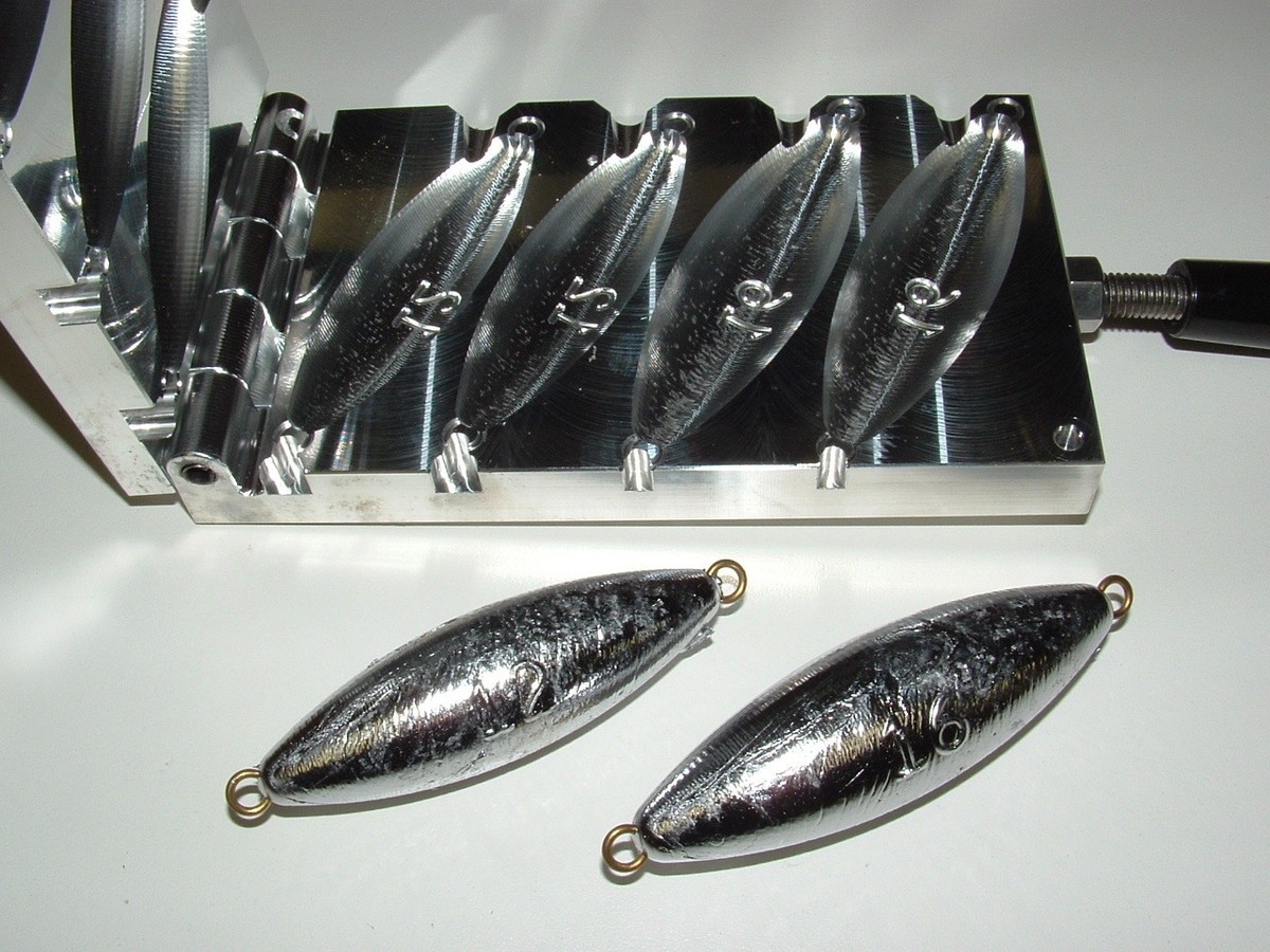 Saltwater Trolling Sinker mold 12,12,16,16oz CNC Aluminum Trol