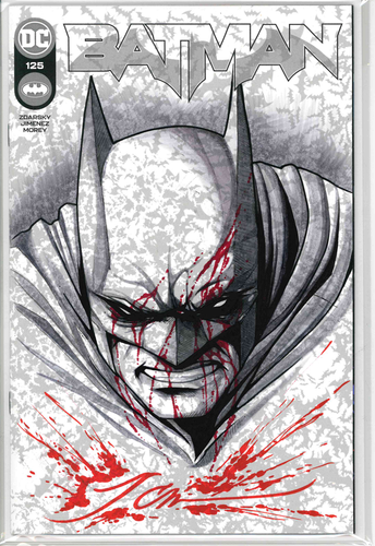 BATMAN #125 Hand Drawn Sketch & Signed by Tony Trophy! NM+ in Mylar