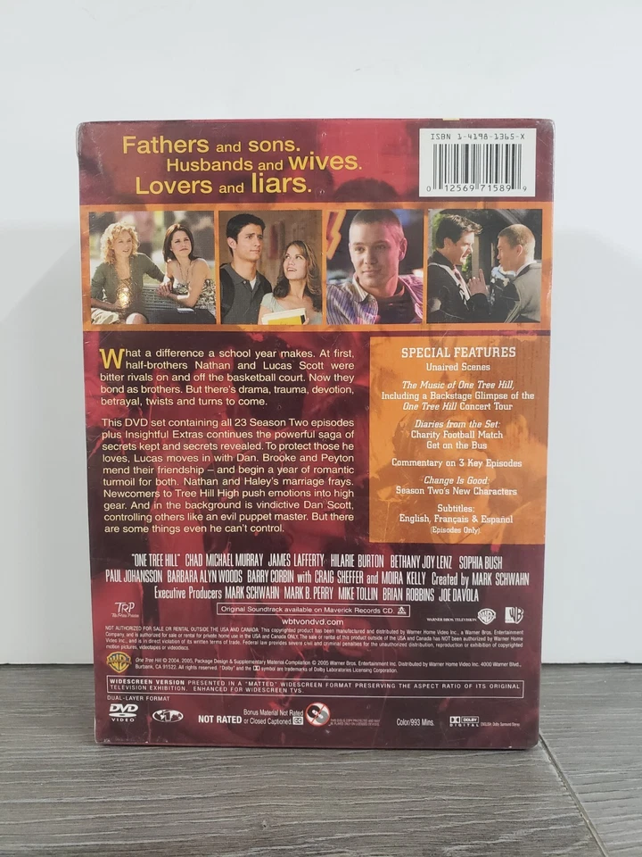 NEW SEALED One Tree Hill The Complete Second Season 2 DVD 2005  - Image 2 of 4